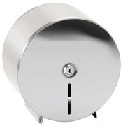 Dispenser per carta 20x21 cm in acciaio inossidabile/argento