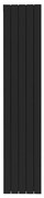 Radiatore acqua calda PRODIGE SUPERIOR in alluminio, 5 elementi, interasse 1800 mm, black coffee