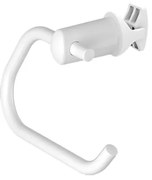 Portarotolo in Abs Bianco Serie Smart per Scaldasalviette e Termoarredo L. 12.6