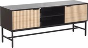 Mobile TV Mago RTV1 in rovere e nero – 150x40x60 cm