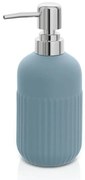 Dispenser sapone da appoggio turchese cobalto in ceramica Cup