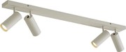 Faretto da soffitto moderno beige 4 luci regolabile - Renna