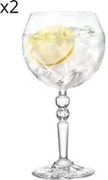 Set 2 calici Gin Tonic RCR Cristalleria Italiana