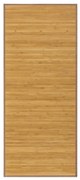 Tappeto in bambù di colore naturale 75x175 cm - Casa Selección