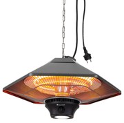 blumfeldt Heat Hexa, radiatore a infrarossi, 800/1200/2000W, alogeno, IP34, LED, bronzo