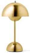 &Tradition - Flowerpot VP9 Lampada da Tavolo Portatile Brass-Plated &Tradition