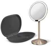 Specchio per make-up con illuminazione/con ingrandimento (10x) ø 12 cm Travel – simplehuman