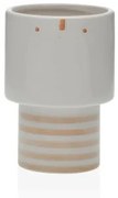 Vaso Versa Viso Beige Ceramica 8 x 16 x 8 cm