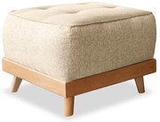 Poggiapiedi beige Dazzling Daisy - Miuform