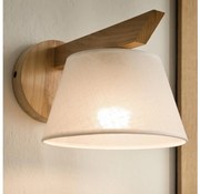 Lampada da parete ANTONIO 1xE14/40W/230V rovere