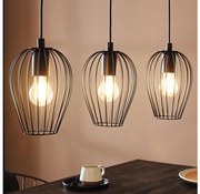 Eglo 49478 - Lampadario NEWTOWN 3xE27/60W/230V