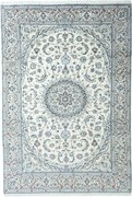 Nain Tappeto persiano 350x240 Beige (Iran) Annodato A Mano
