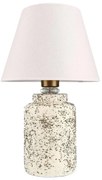Lampada da tavolo RAMZES 1xE27/40W/230V bianco/beige