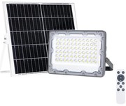 Riflettore LED with a solar panel FOCUS 60W/10000 mAh 3,2V 6000K IP65 + T