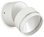 Lampada da parete omega ap round bianco 4000k