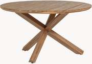 Tavolo da giardino rotondo in legno di acacia Kiro