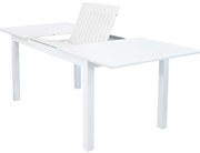 ARGENTUM - tavolo da giardino allungabile in alluminio da 150