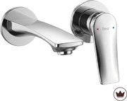 Miscelatore lavabo da incasso REA VISION Chrome + BOX