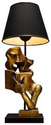 Lampada da tavolo LECTURE 1xE27/40W/230V nero/oro