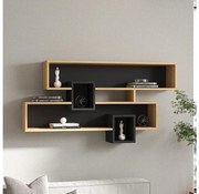 Mensola KAREN 120x72,2 cm marrone/antracite