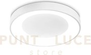 Planet plafoniera led 3000k 15w 1350 lm satinata bianca d.40cm