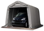 TOOLPORT Tenda garage 2,4x3,6m, Telo in PVC, grigio, senza statica - (77836)