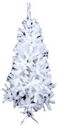 Albero di Natale Bianco PVC Metallo Polietilene 100 x 100 x 180 cm