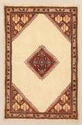 Rizbaft Tappeto 130x90 (Iran) Annodato A Mano