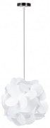 Lampadario da soffitto Ortensia Bianco 1 x E27 Wisdom