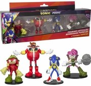 Figure Articolate Sonic Prime 4 Pezzi