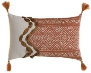 Cuscino Home ESPRIT Terracotta Boho 50 x 5 x 30 cm