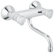 GROHE 31187001 - Miscelatore da parete per lavello COSTA L 200 mm, cromo lucido