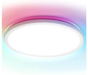 Aigostar - Plafoniera LED RGBW dimmerabile 24W 230V 3000-6500K bianco+DO