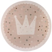 Tappeto beige per bambini ø 140 cm Crown - Hanse Home