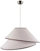 Duolla - Lampadario a sospensione con filo COCO 1xE27/40W/230V diametro 50 cm bianco