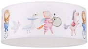Duolla - Lampada LED da soffitto per bambini CORTINA LED/26W/230V Ø40cm 4000K