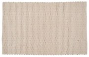 Tappeto Bianco Naturale 70 % cotone 30 % Juta 200 x 290 cm