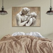 Arte Mariani quadro dipinto a mano Dolci innamorati 90 x 130 cm