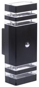 Applique da esterno con sensore BREZZA 2xGU10/35W/230V IP65