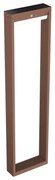 Lampioncino da Giardino Solare 600 Lumen "LMS-091" Corten