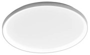 Plafoniera Moderna Krizia Alluminio Satinato Bianco 1 Modulo Led 60 W 3000 K