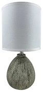 Lampada da tavolo Versa Lua 25 W Grigio Ceramica 11 x 28 x 11 cm