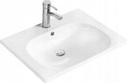 Mexen Erika lavabo incassato 60 x 47 cm, bianco - 25526000