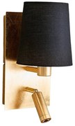 Lindby - Aiden Applique da Parete Gold/Black Lindby