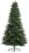 Albero di Natale artificiale Twinkly verde con illuminazione H 225 cm x Ø 120 cm