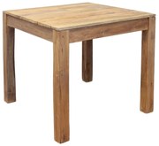 MODERATUS - tavolo da pranzo fisso in legno riciclato