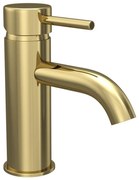 BATH DELUXE 28-005-01-64-04 - Rubinetto del lavandino DRAGOR 15,6 cm lucente ottone