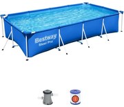Piscina Steel Pro Frame Rettangolare 400X211X81 5.700Lt - Best Way