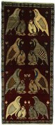 Gabbeh Tappeto 90x190 (Iran)