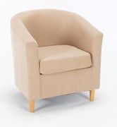 Poltroncina Maja in tessuto Enjoi 70x63x68h, BEIGE